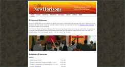 Desktop Screenshot of newhorizonscog.com